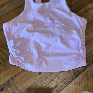 Athleta Light Pink/Purple Sleeveless Tank